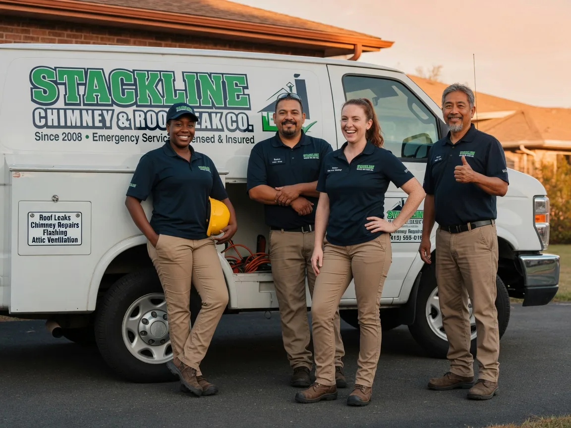 Chimney flashing repair company in Acosta, PA